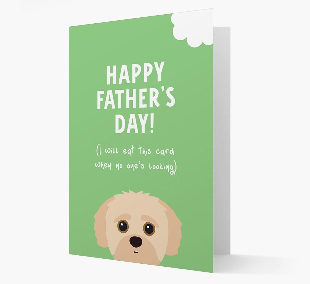 Happy Father's Day: Personalised {breedFullName} Card