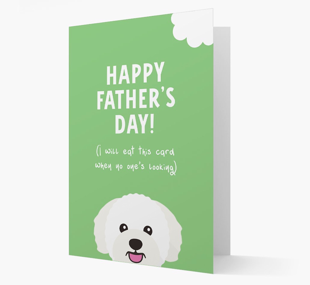 Happy Father's Day: Personalised {breedFullName} Card