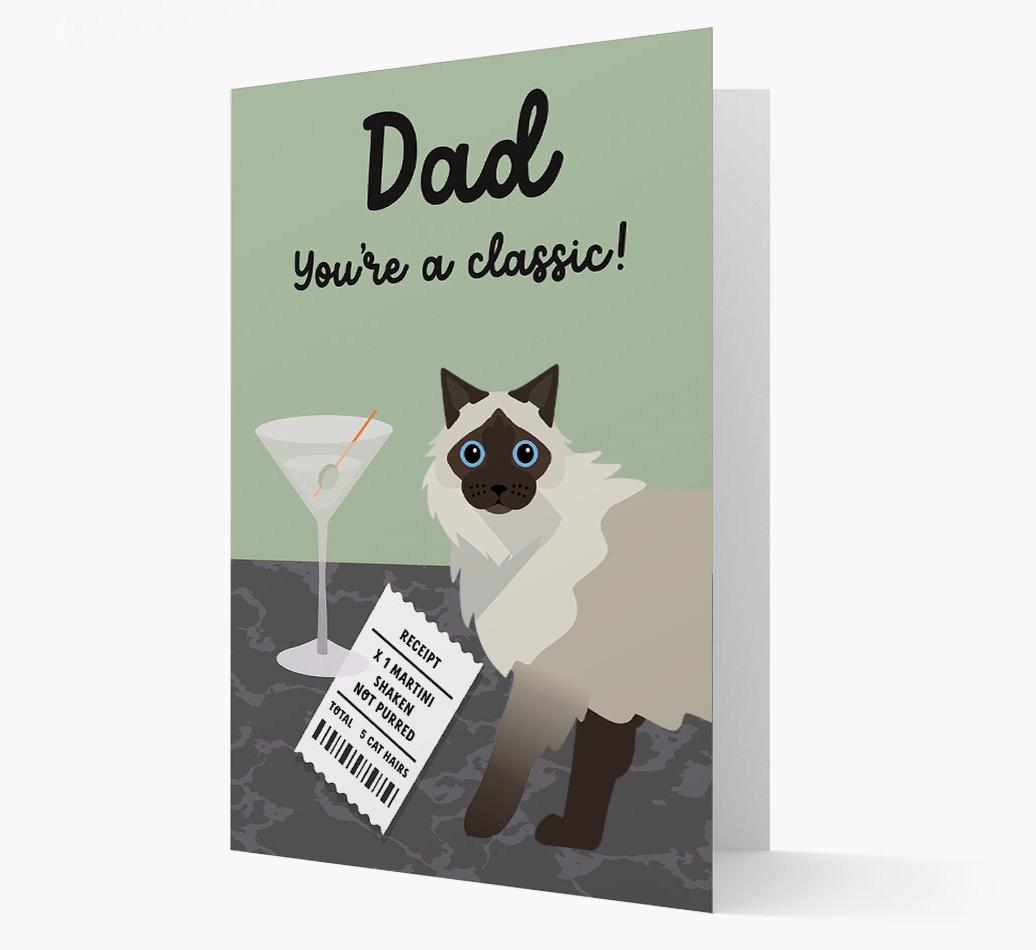 Dad, You're A Classic: Personalised {breedCommonName} Card