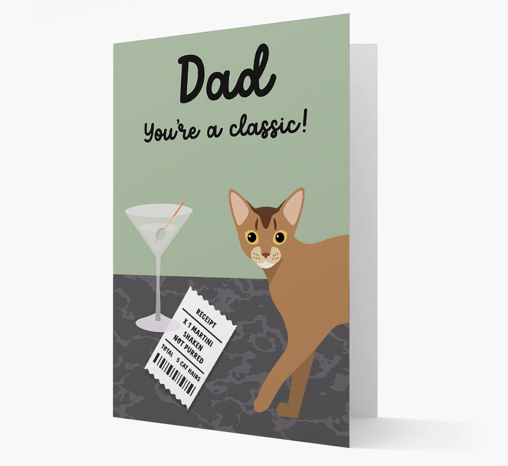 Dad, You're A Classic: Personalised {breedCommonName} Card