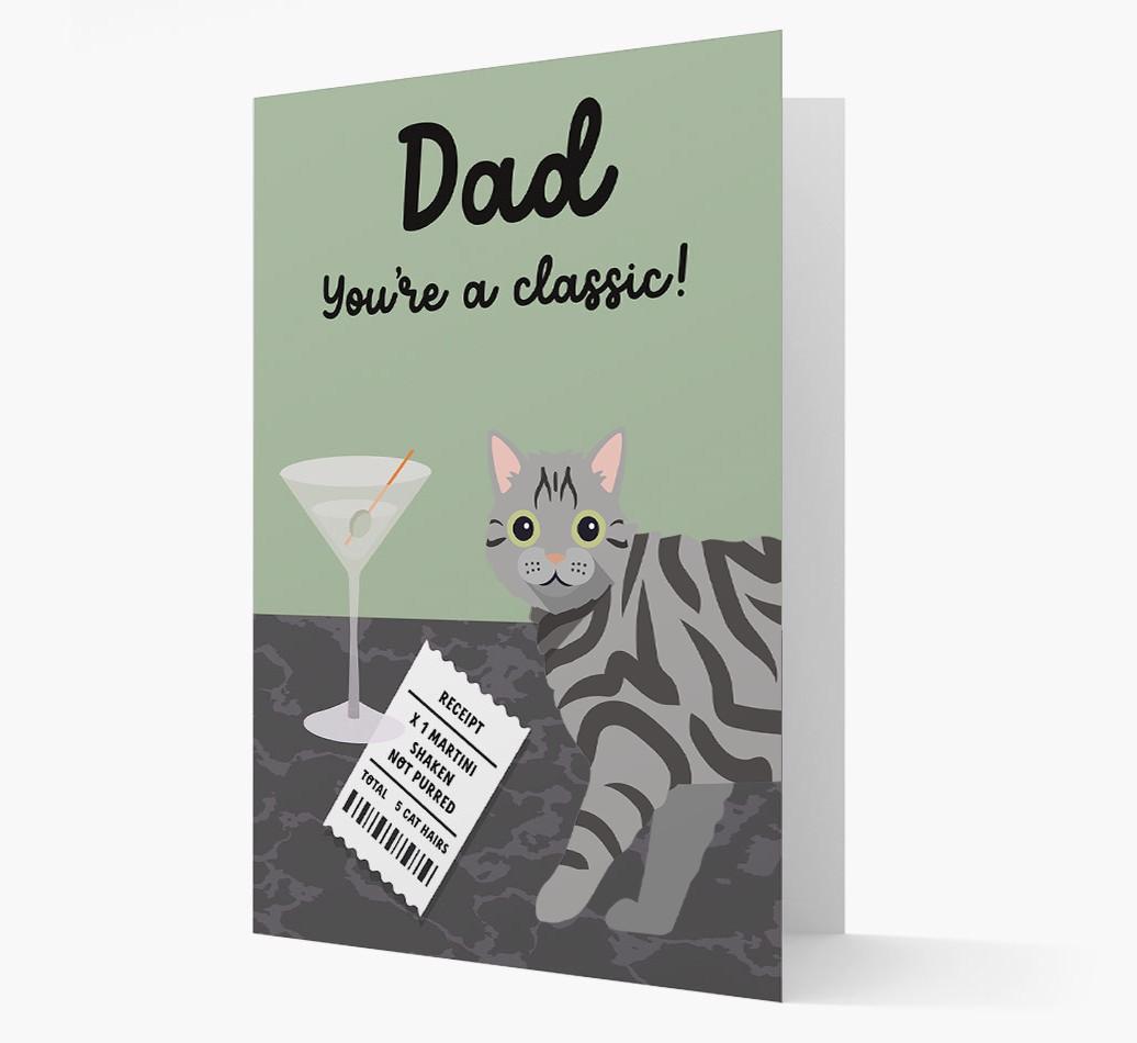 Dad, You're A Classic: Personalised {breedCommonName} Card