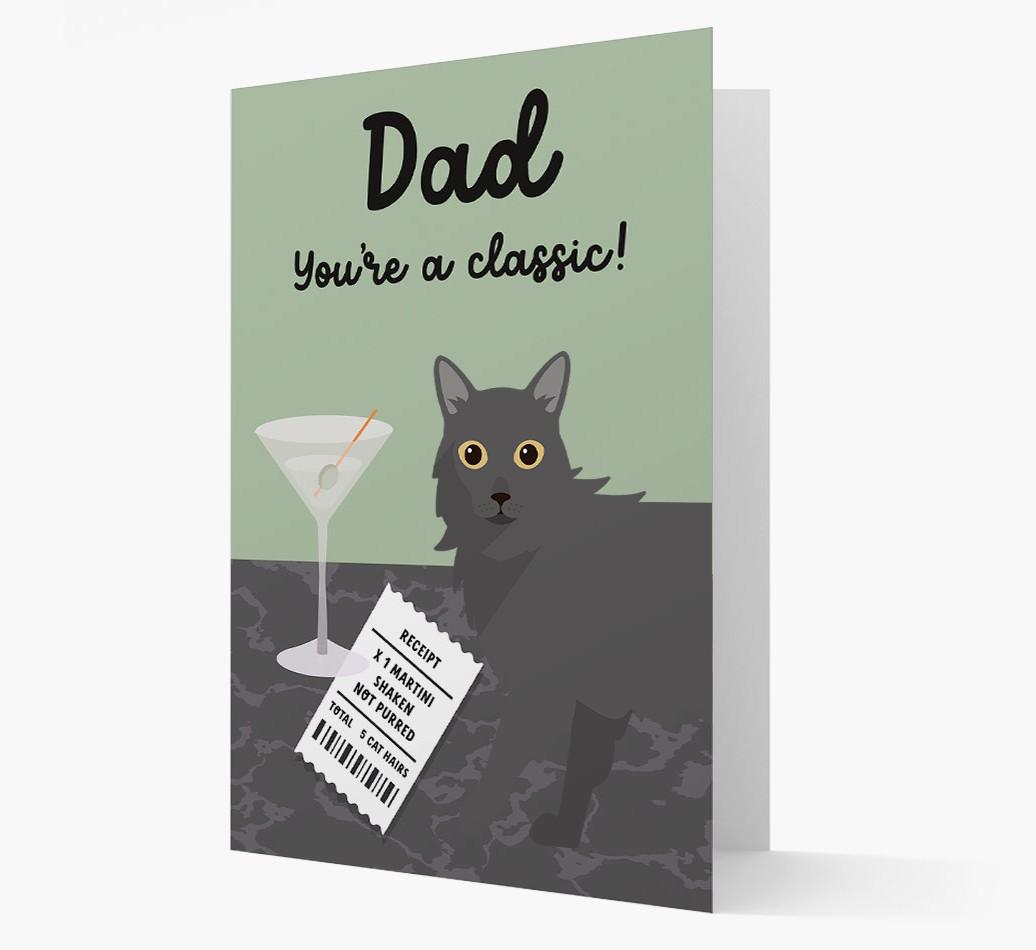 Dad, You're A Classic: Personalised {breedCommonName} Card
