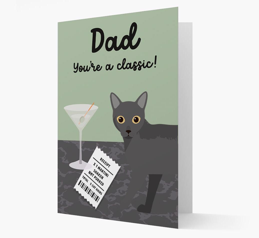 Dad, You're A Classic: Personalised {breedCommonName} Card