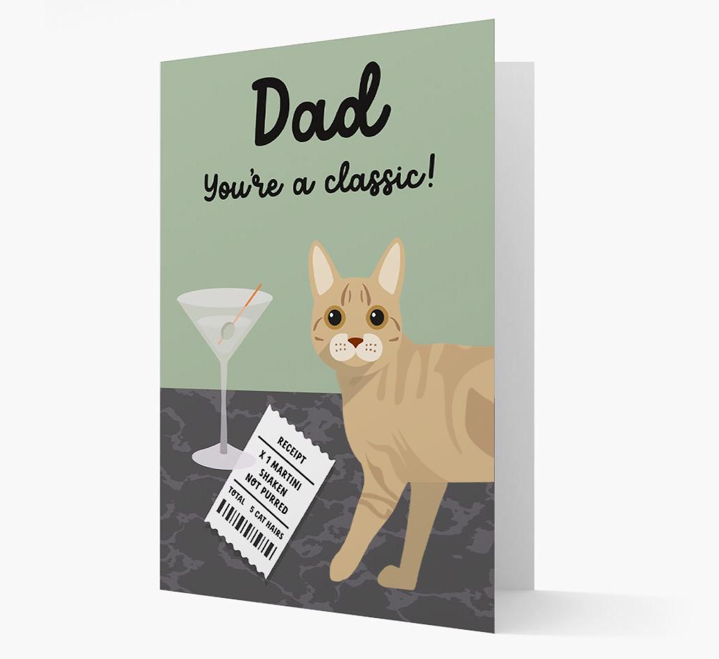 Dad, You're A Classic: Personalised {breedCommonName} Card