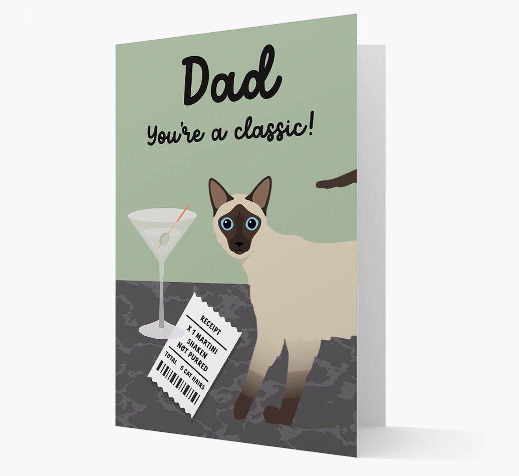 Dad, You're A Classic: Personalised {breedCommonName} Card