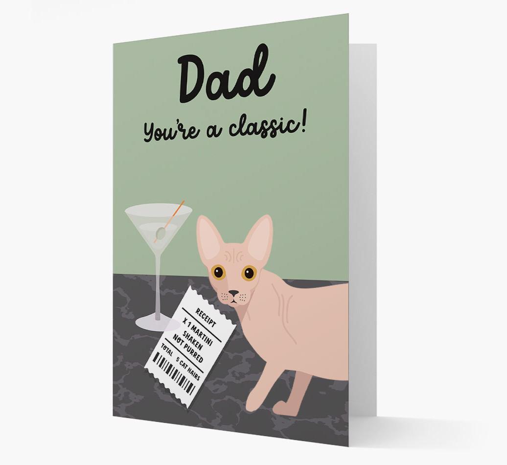 Dad, You're A Classic: Personalised {breedCommonName} Card