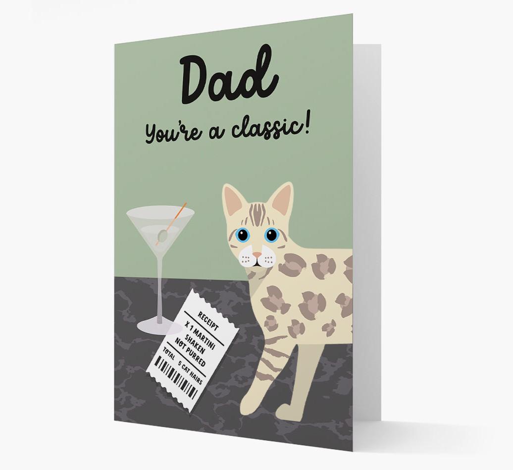 Dad, You're A Classic: Personalised {breedCommonName} Card