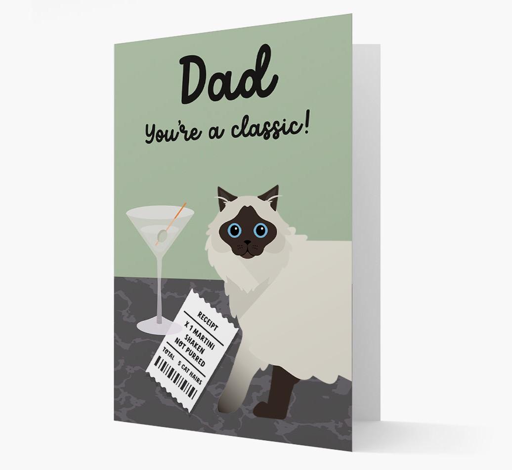 Dad, You're A Classic: Personalised {breedCommonName} Card