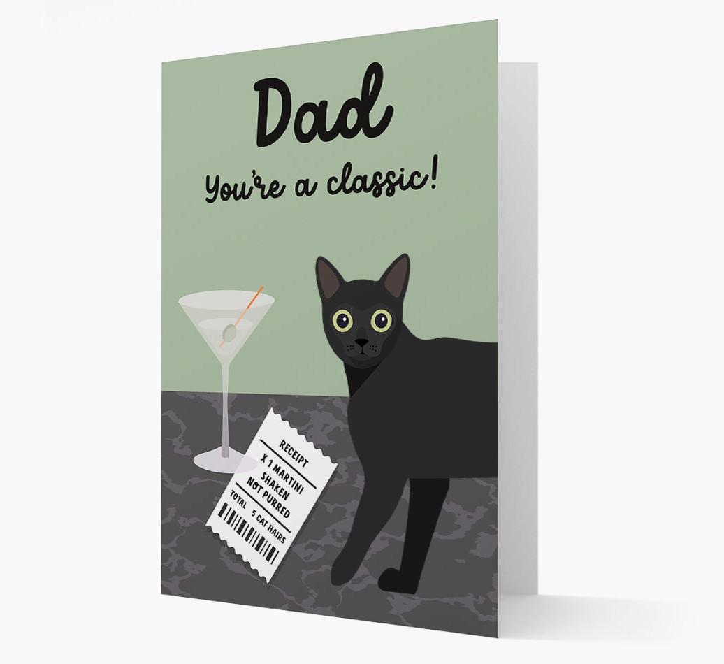 Dad, You're A Classic: Personalised {breedCommonName} Card