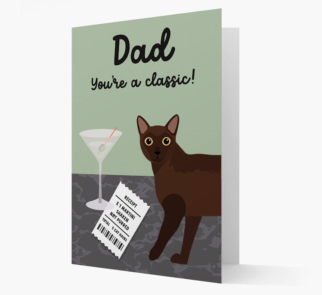 Dad, You're A Classic: Personalised {breedCommonName} Card