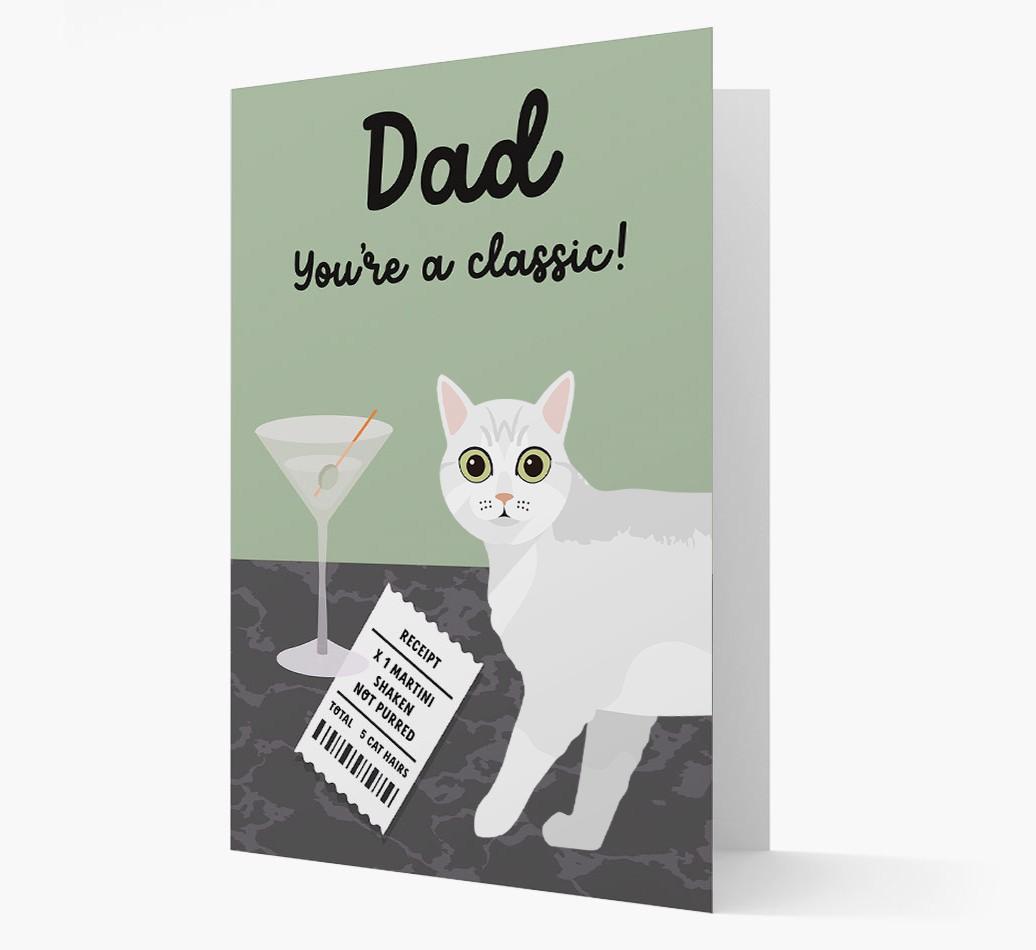 Dad, You're A Classic: Personalised {breedCommonName} Card