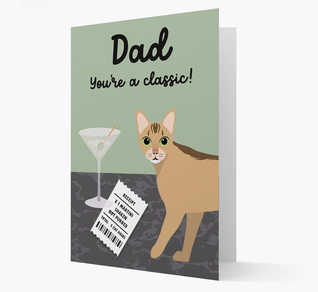 Dad, You're A Classic: Personalised {breedCommonName} Card