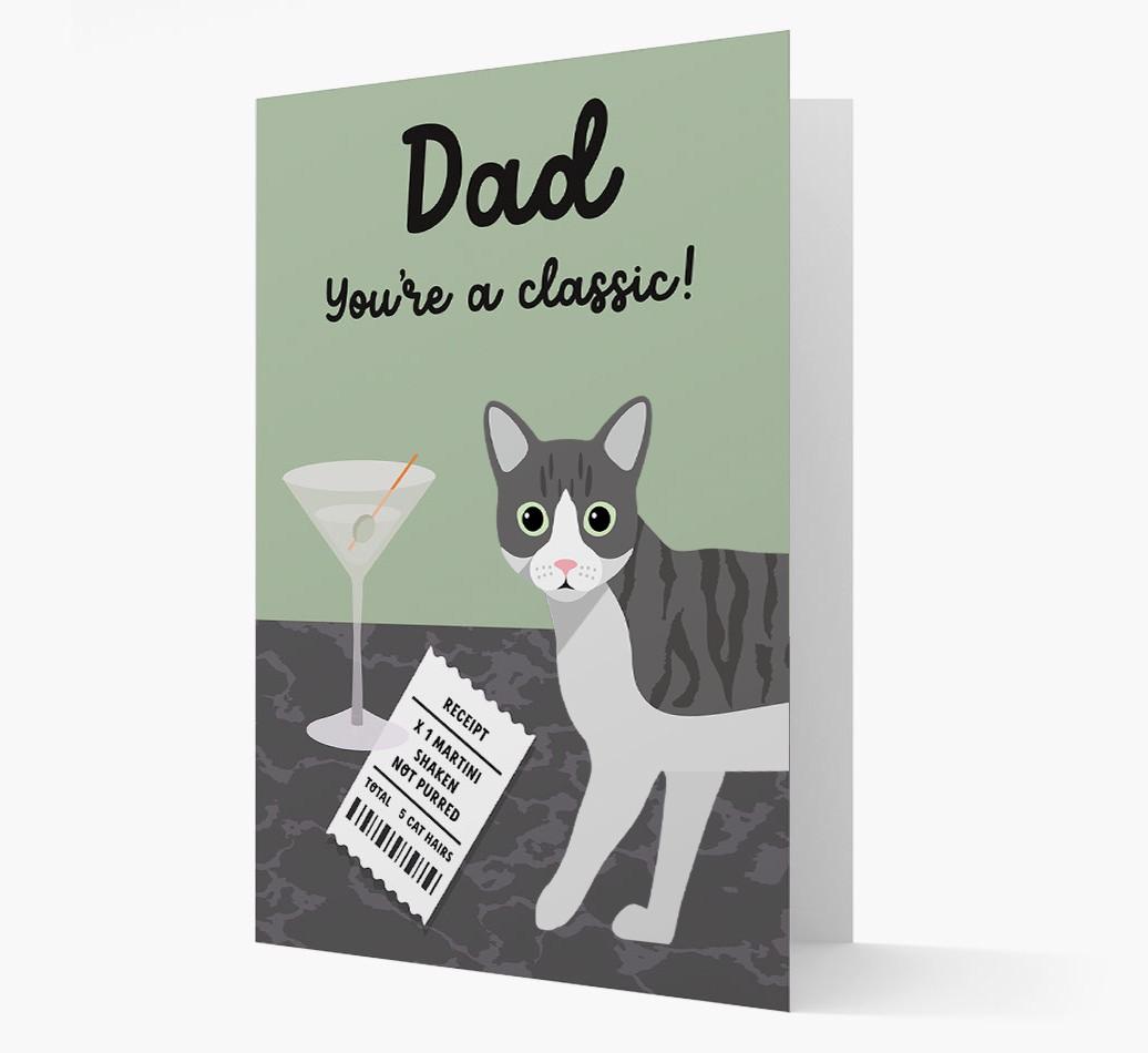 Dad, You're A Classic: Personalised {breedCommonName} Card