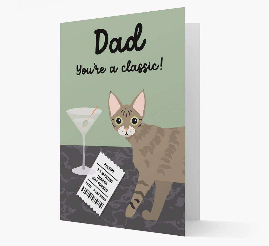Dad, You're A Classic: Personalised {breedCommonName} Card