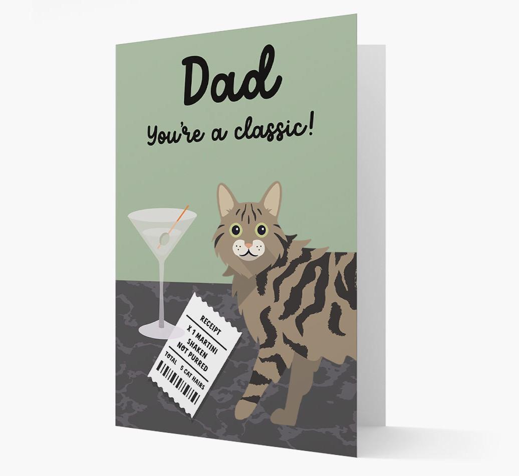 Dad, You're A Classic: Personalised {breedCommonName} Card