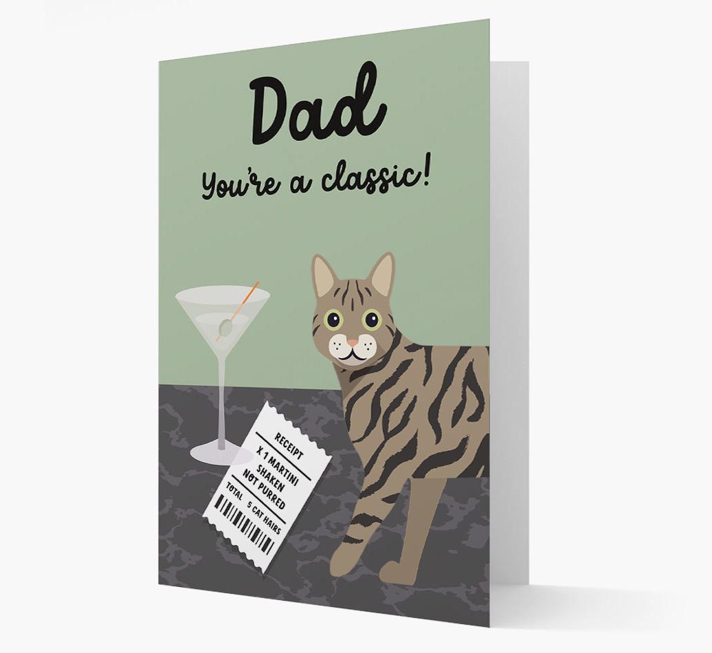 Dad, You're A Classic: Personalised {breedCommonName} Card
