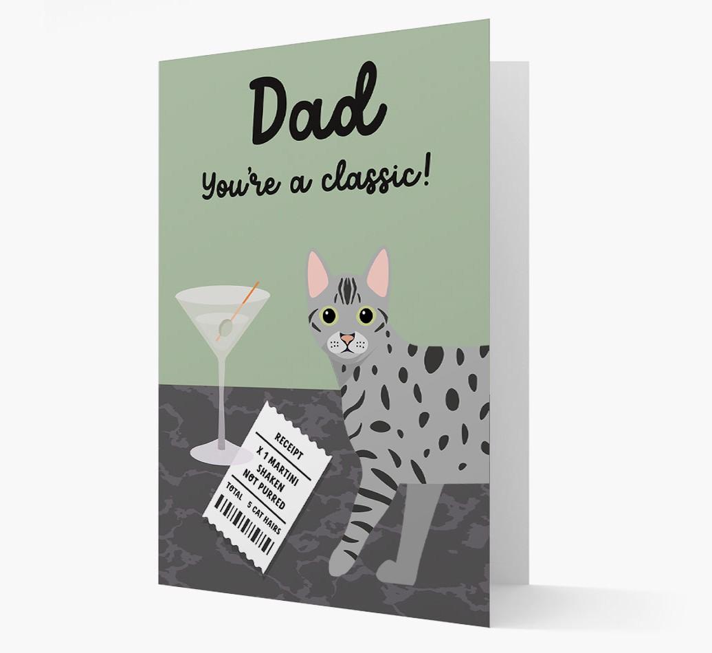 Dad, You're A Classic: Personalised {breedCommonName} Card