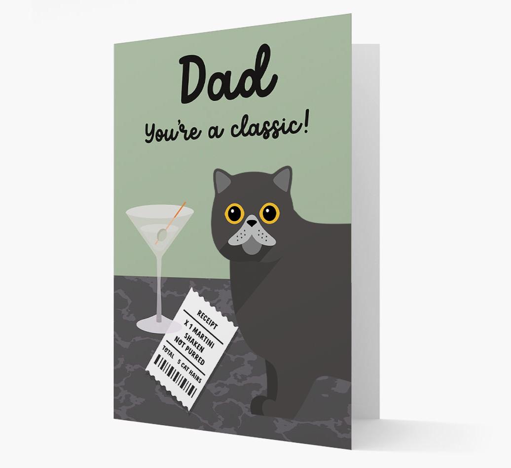 Dad, You're A Classic: Personalised {breedCommonName} Card