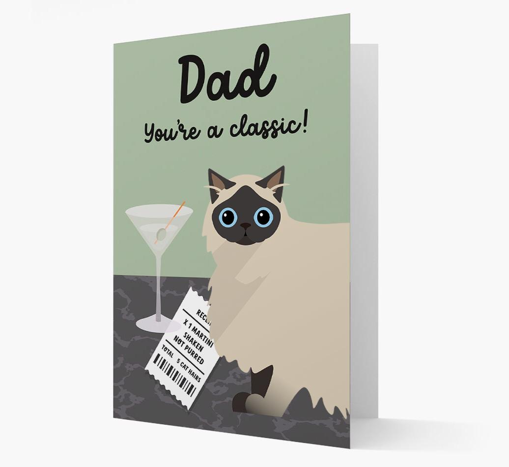 Dad, You're A Classic: Personalised {breedCommonName} Card