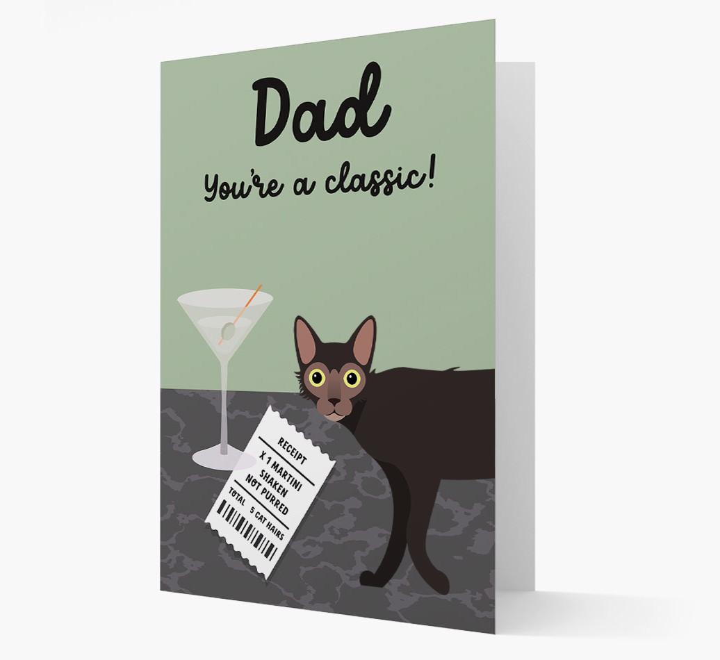 Dad, You're A Classic: Personalised {breedCommonName} Card