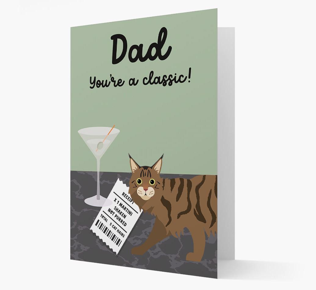 Dad, You're A Classic: Personalised {breedCommonName} Card