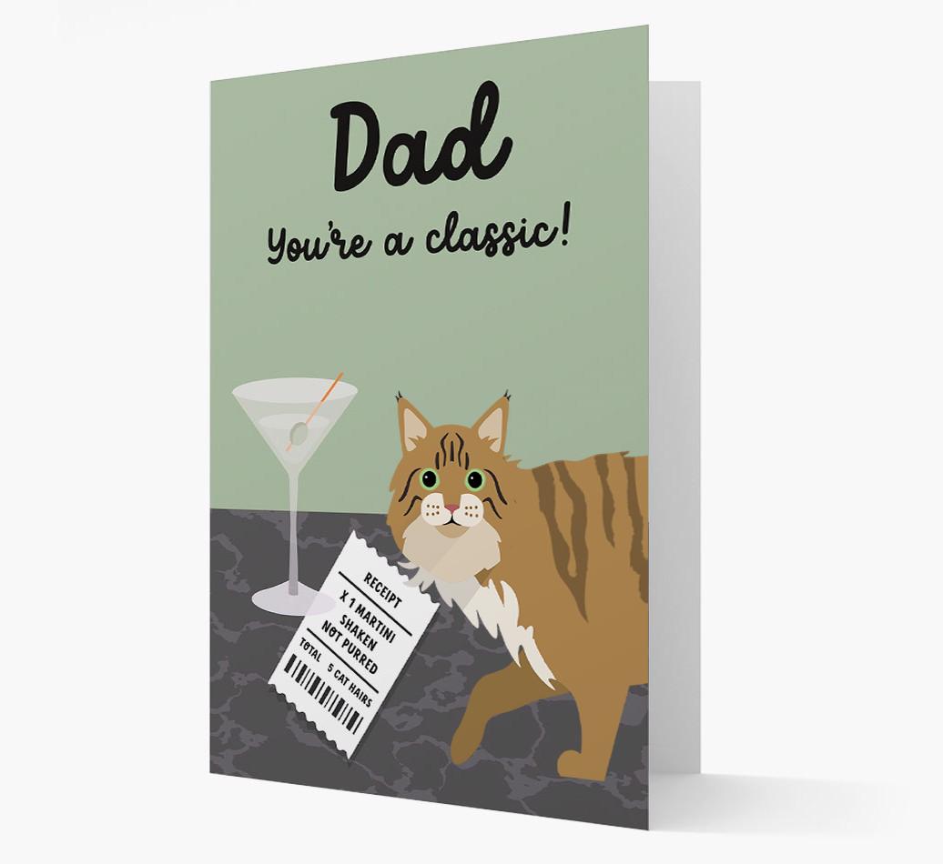 Dad, You're A Classic: Personalised {breedCommonName} Card