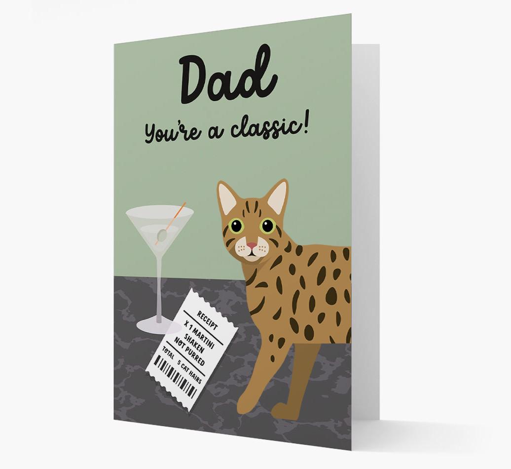 Dad, You're A Classic: Personalised {breedCommonName} Card