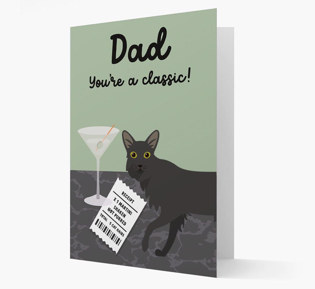 Dad, You're A Classic: Personalised {breedCommonName} Card