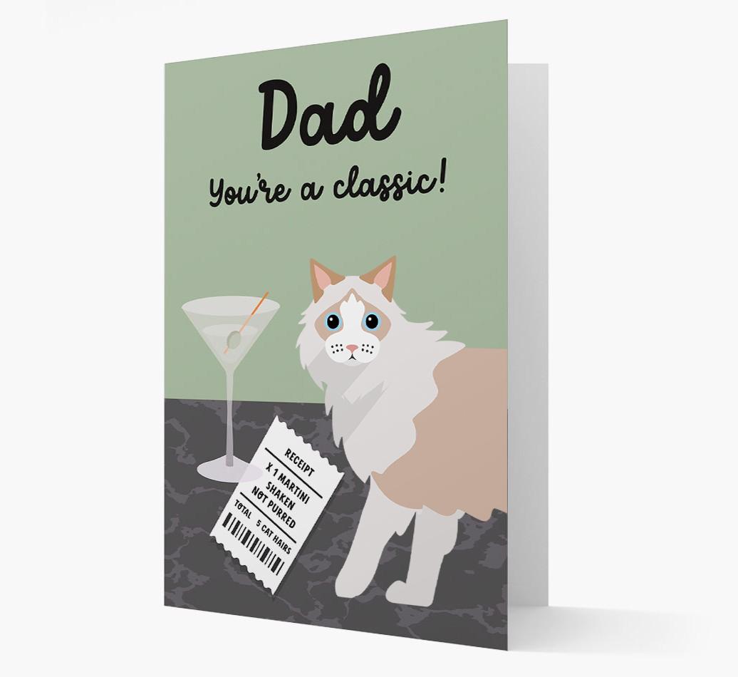 Dad, You're A Classic: Personalised {breedCommonName} Card