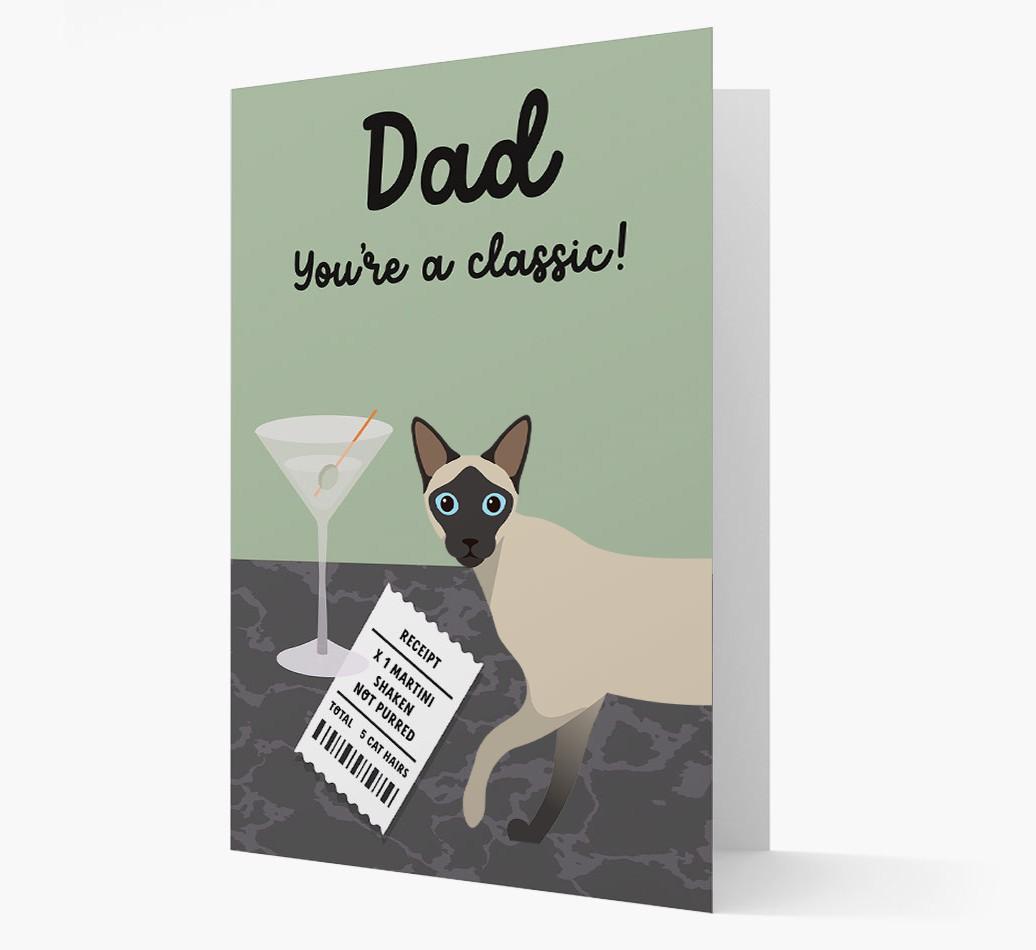 Dad, You're A Classic: Personalised {breedCommonName} Card