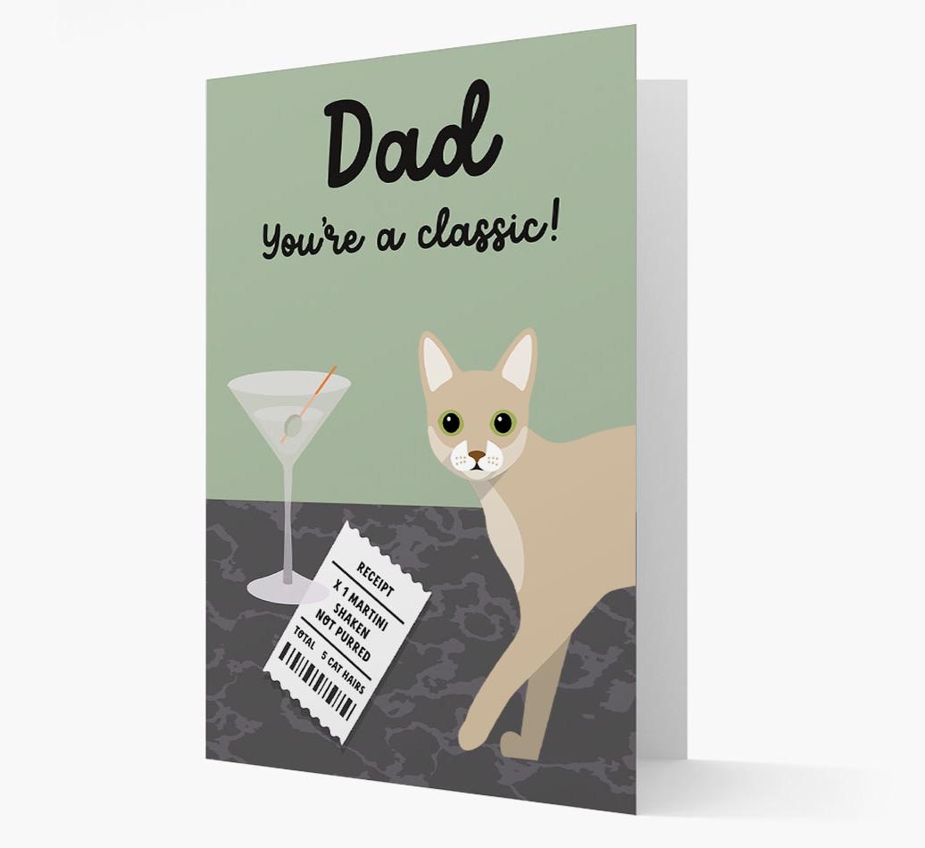 Dad, You're A Classic: Personalised {breedCommonName} Card