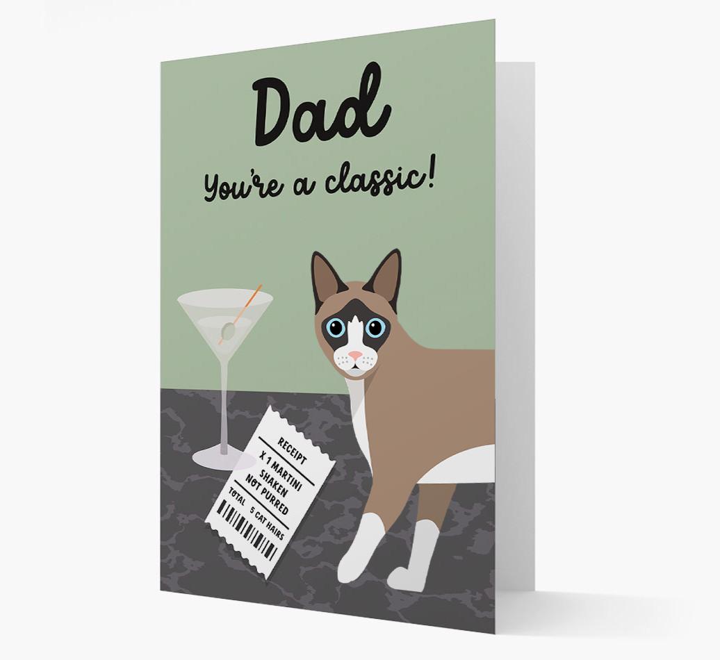 Dad, You're A Classic: Personalised {breedCommonName} Card