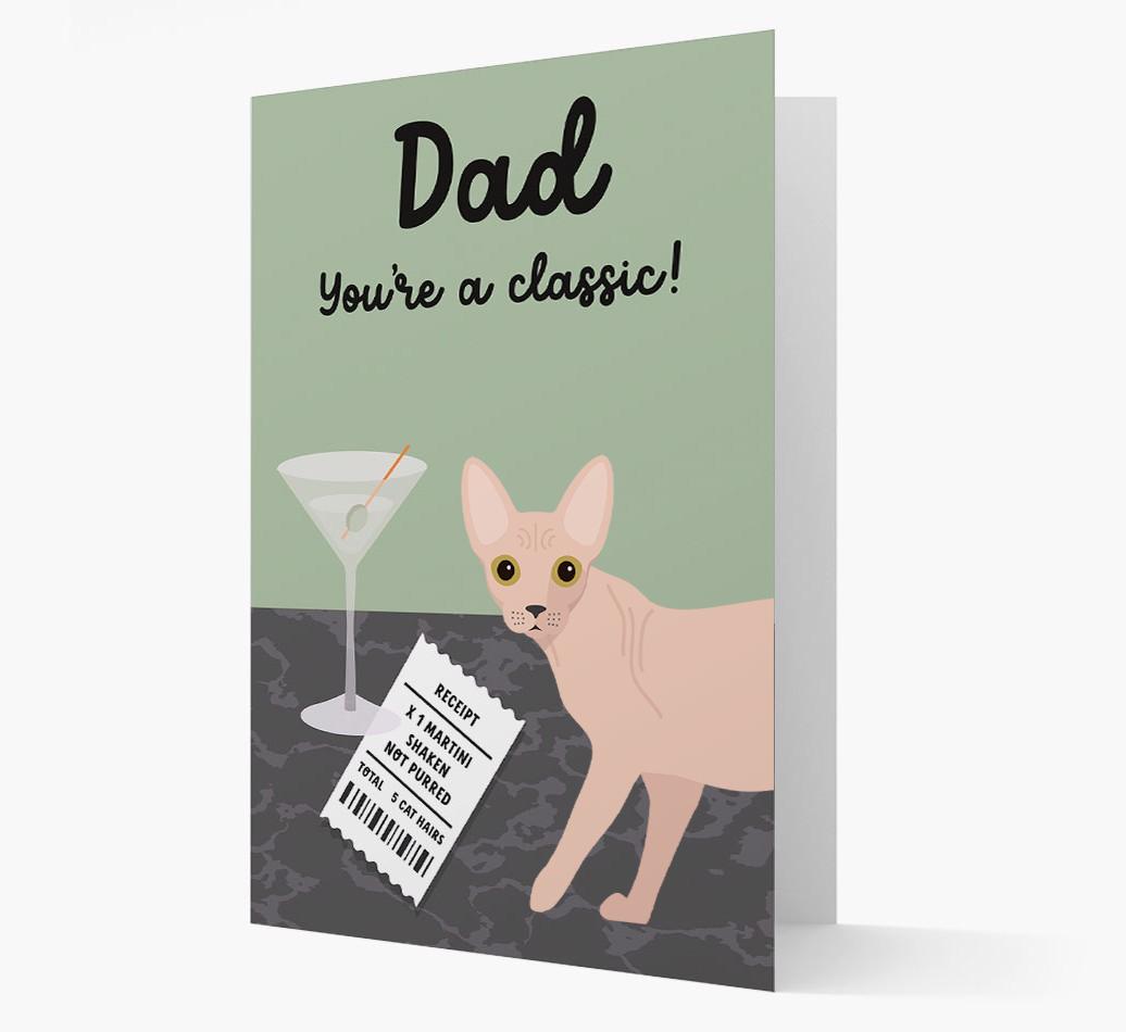 Dad, You're A Classic: Personalised {breedCommonName} Card