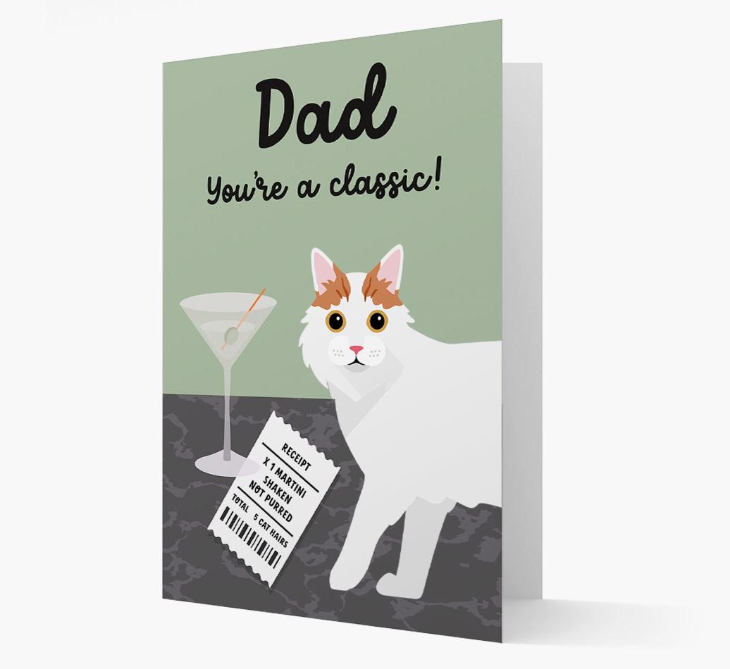 Dad, You're A Classic: Personalised {breedCommonName} Card