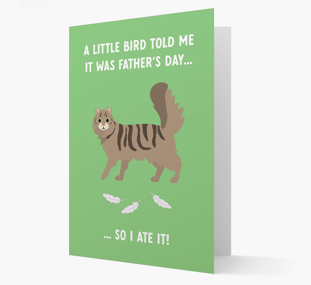 Personalised Father's Day Cat Gifts