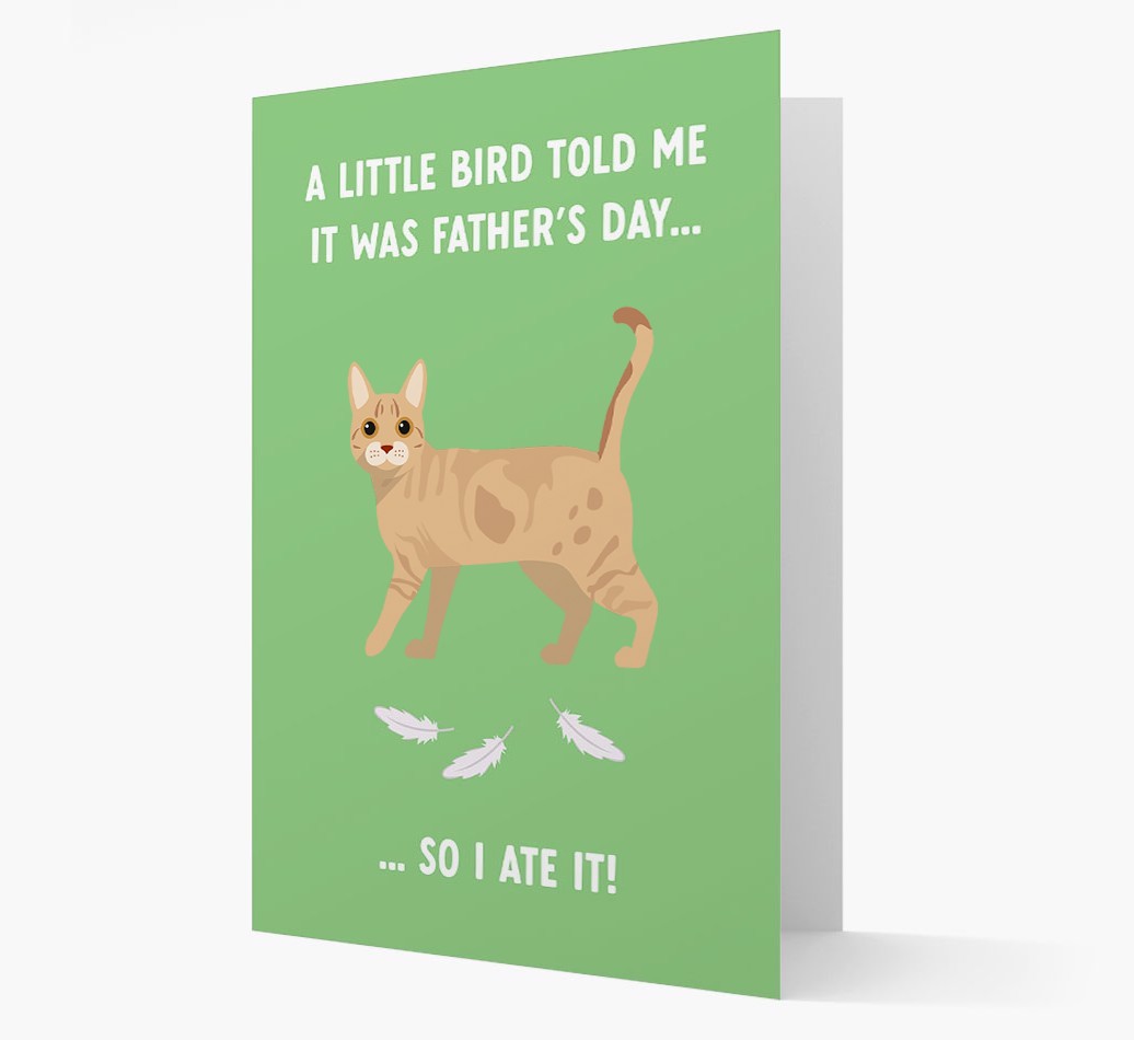 Personalised Father's Day Cat Gifts