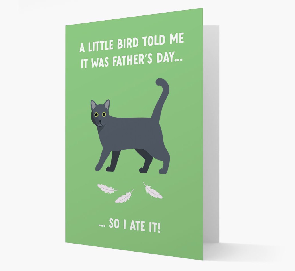 Personalised Father's Day Cat Gifts