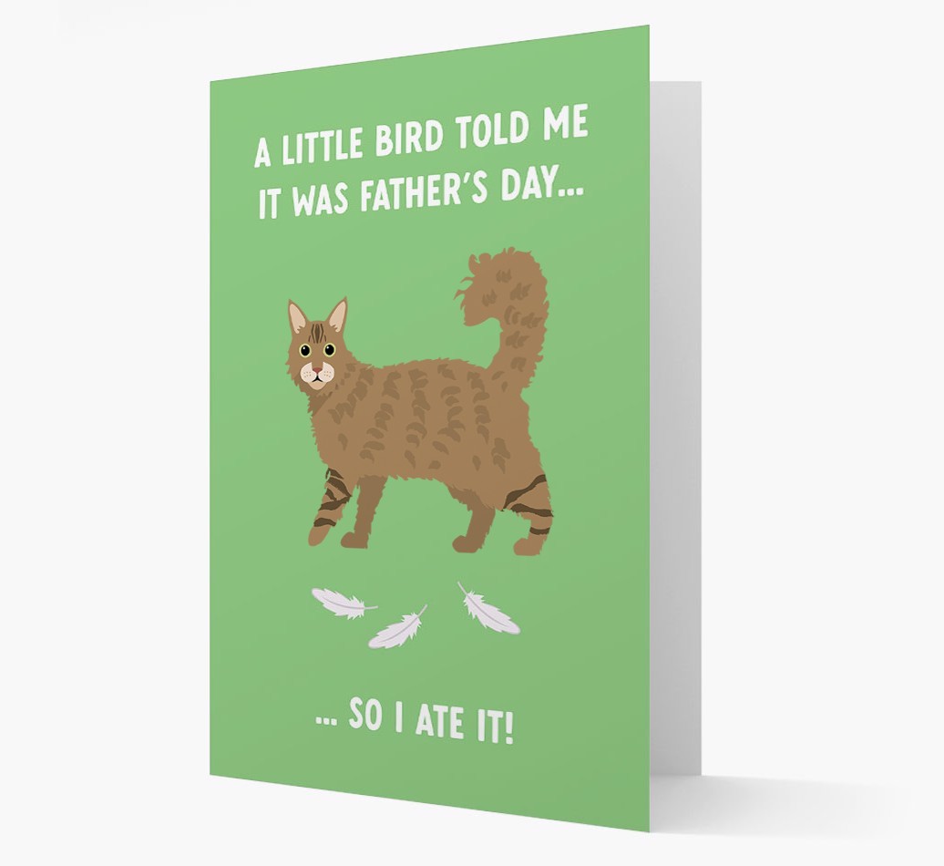 Personalised Father's Day Cat Gifts