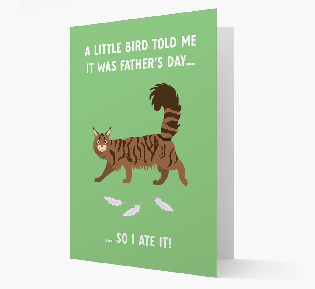 Personalised Father's Day Cat Gifts