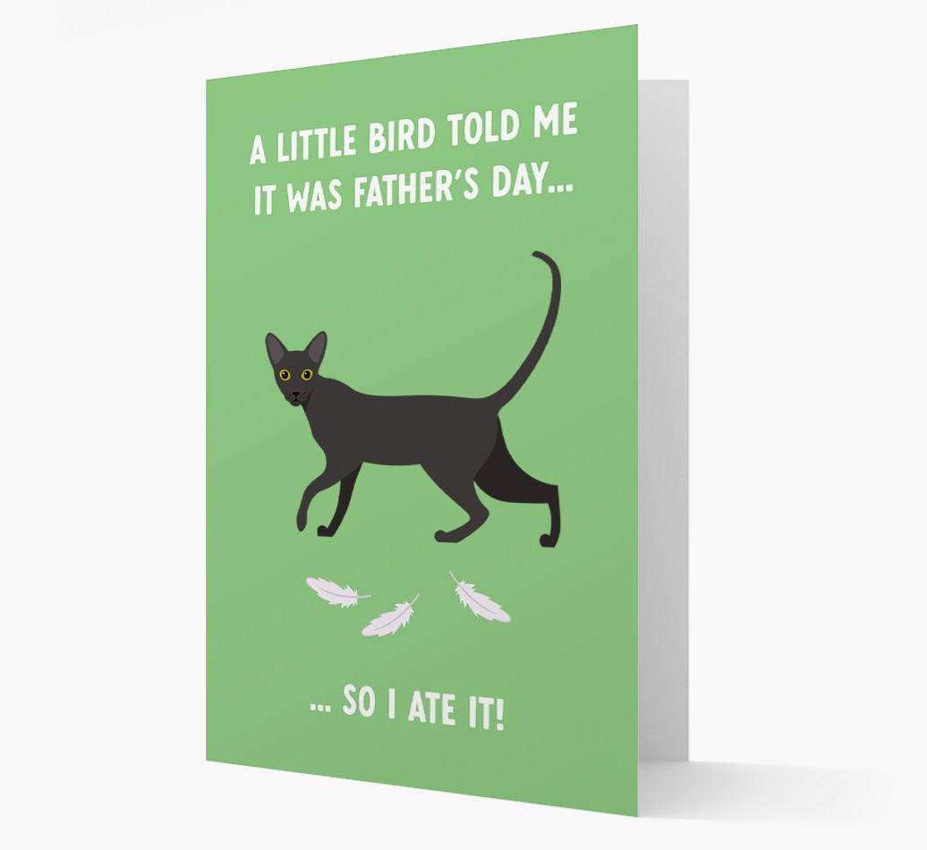 Personalised Father's Day Cat Gifts