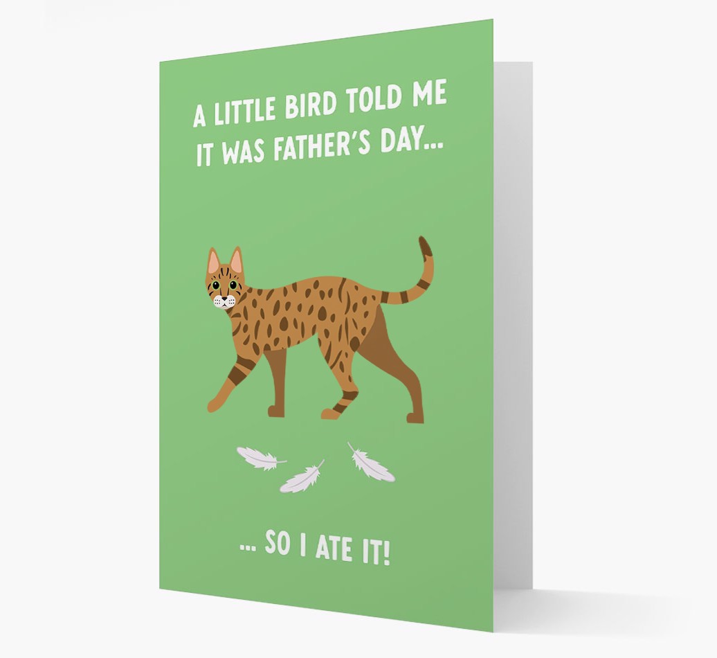 Personalised Father's Day Cat Gifts