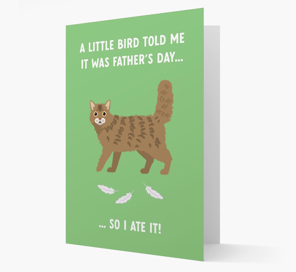 Personalised Father's Day Cat Gifts