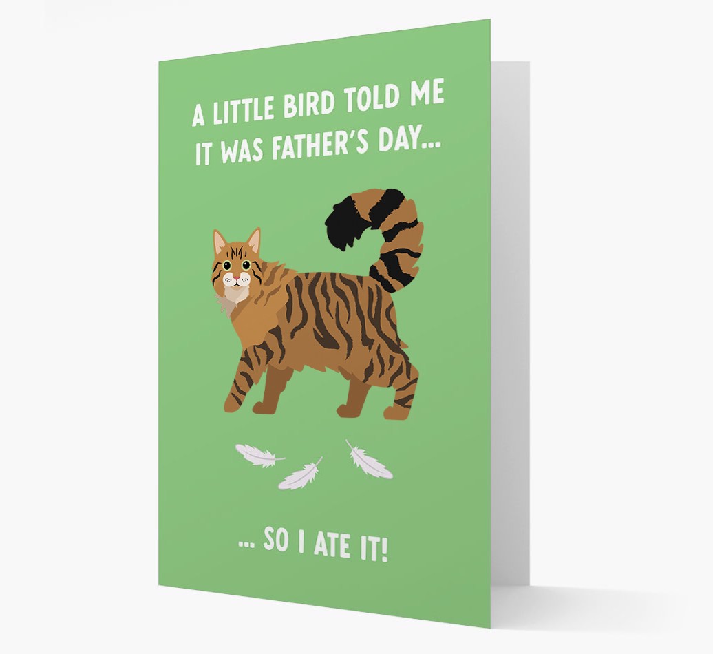 Personalised Father's Day Cat Gifts