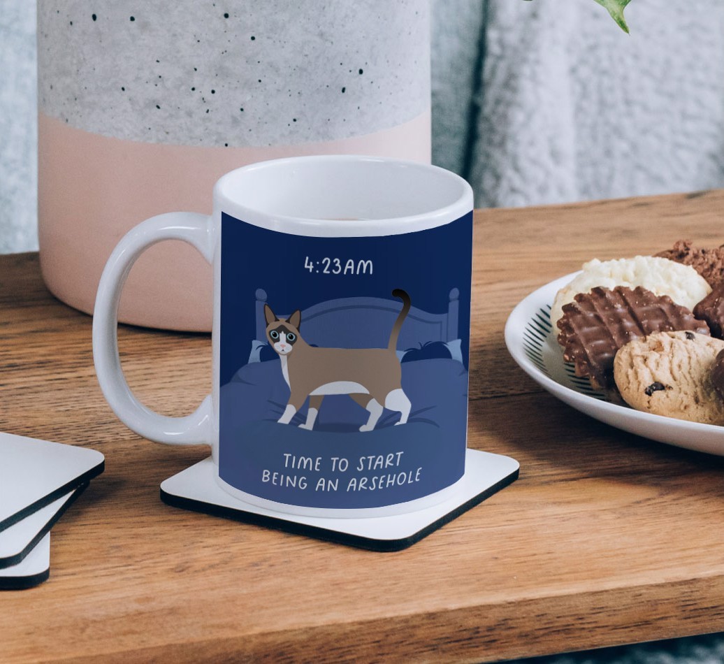 Time to Start: Personalised {breedCommonName} Mug