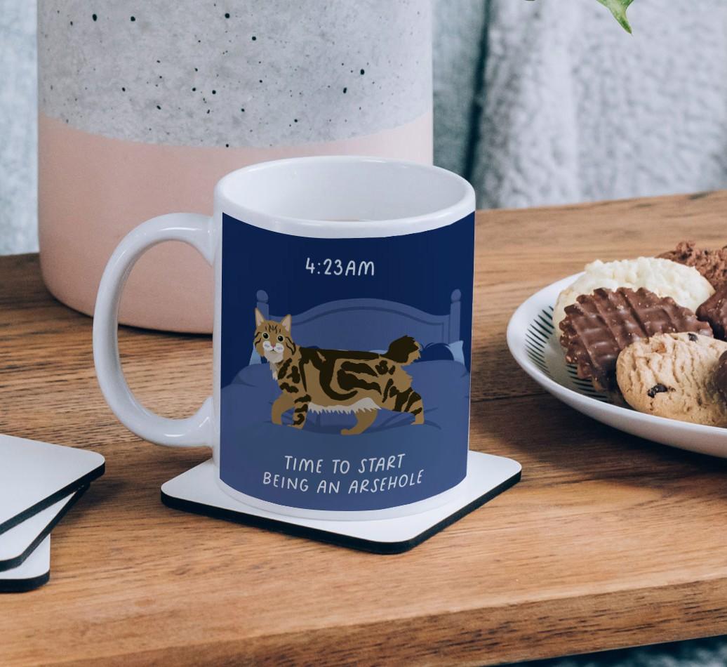 Time to Start: Personalized {breedCommonName} Mug