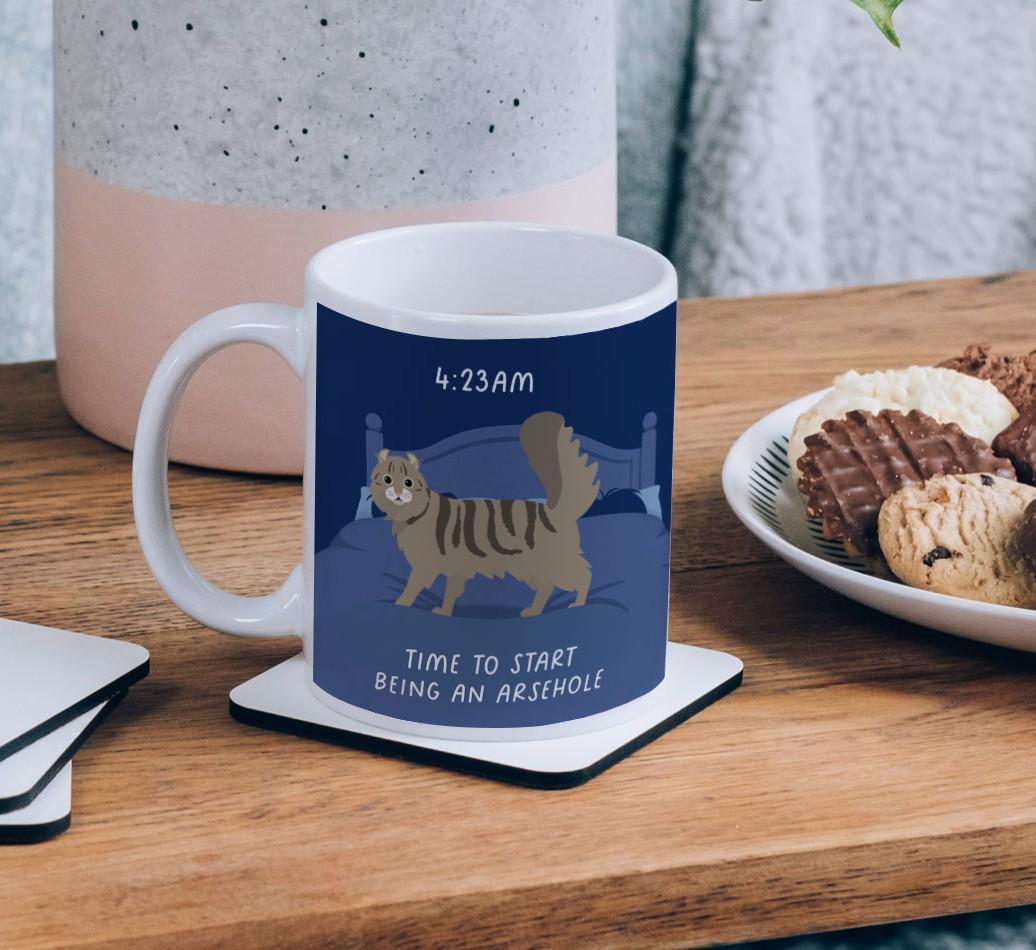 Time to Start: Personalized {breedCommonName} Mug