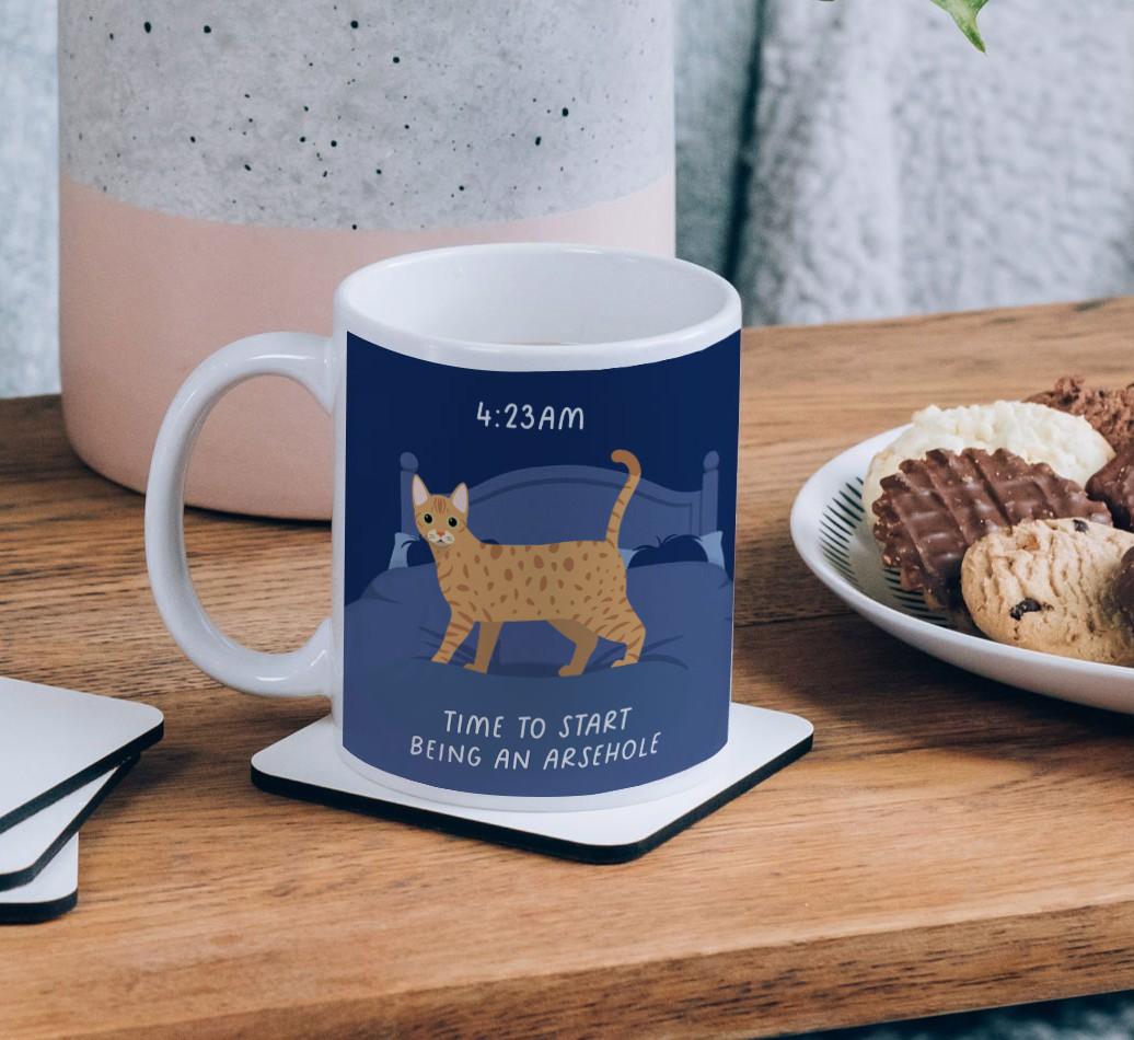 Time to Start: Personalized {breedCommonName} Mug