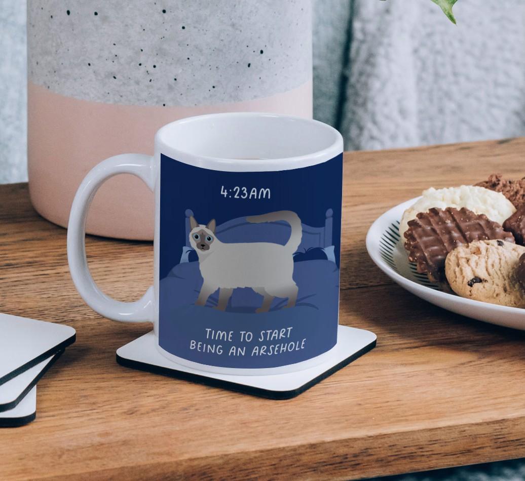 Time to Start: Personalized {breedCommonName} Mug