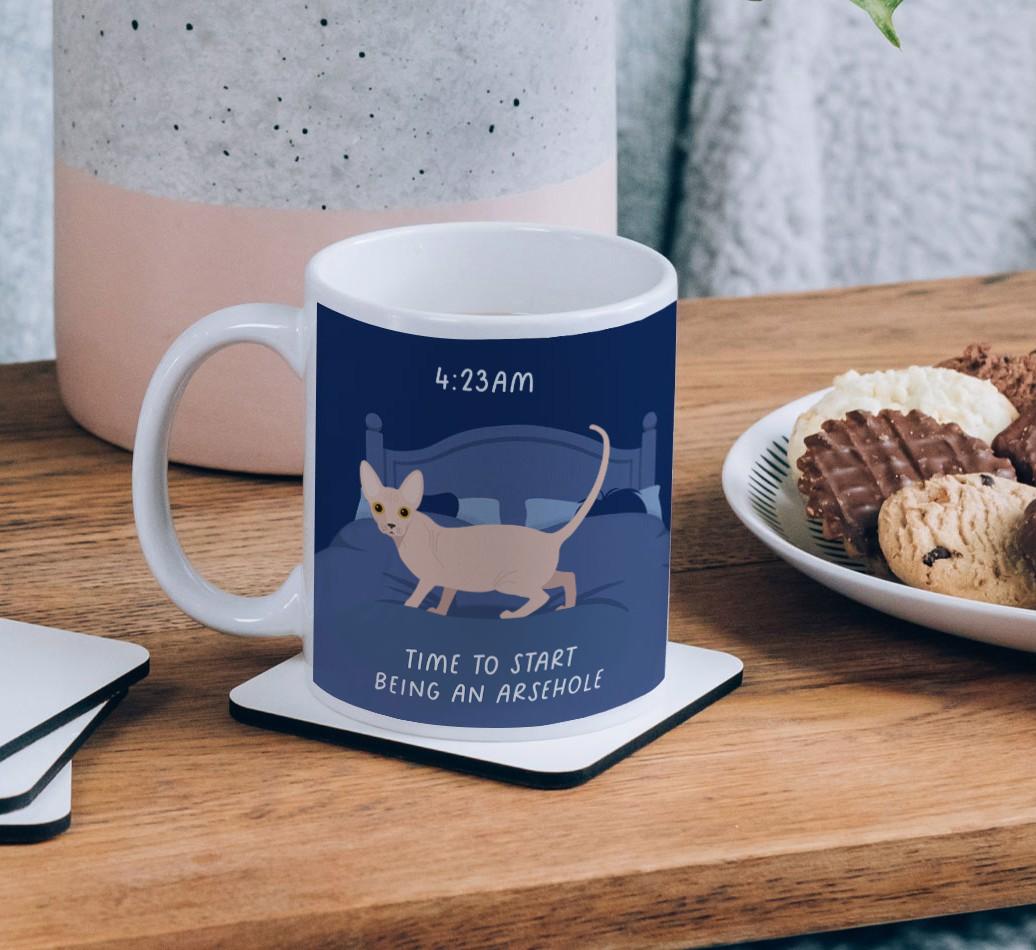 Time to Start: Personalized {breedCommonName} Mug