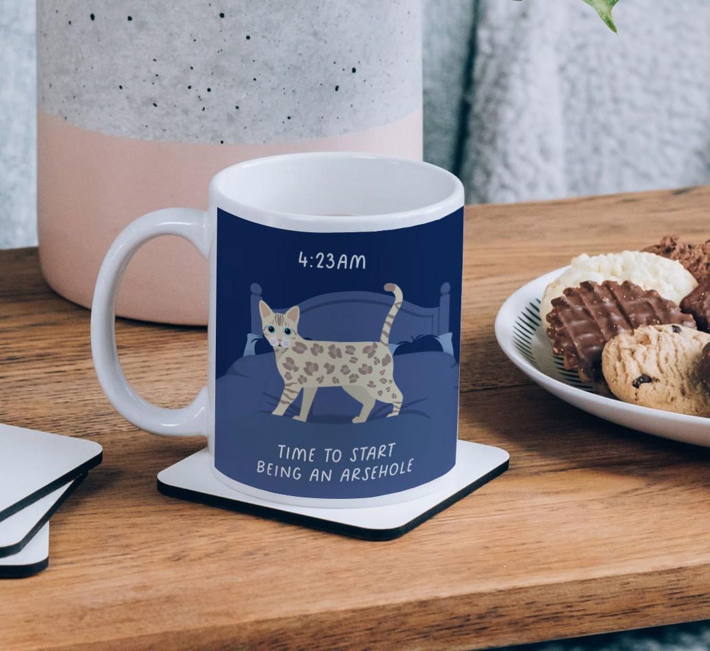 Time to Start: Personalized {breedCommonName} Mug